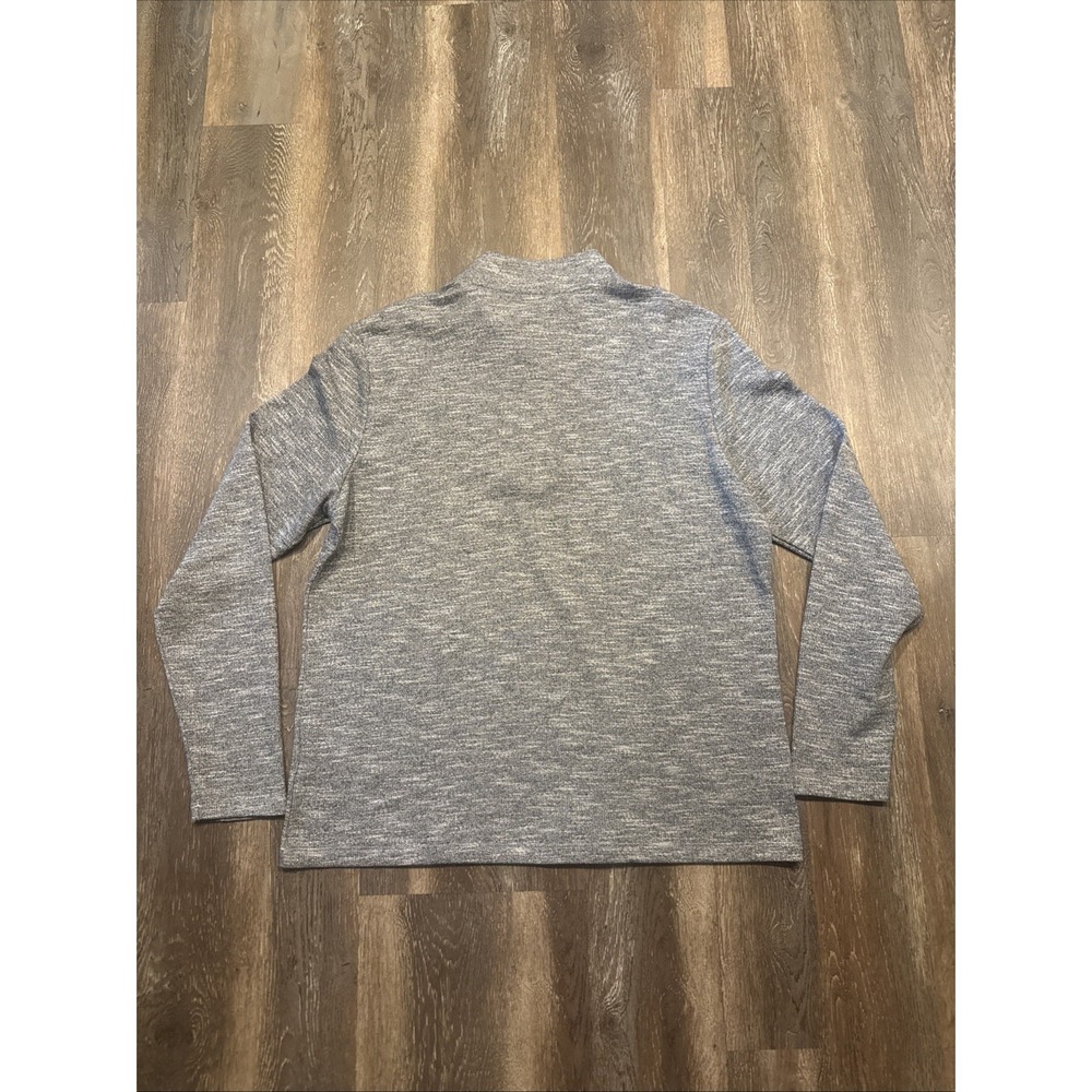 Robert Barakett Crestwood Half Zip Men's Gray Pullover Size XL